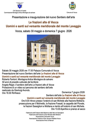 Presentazione e inaugurazione del nuovo Sentiero dell’arte