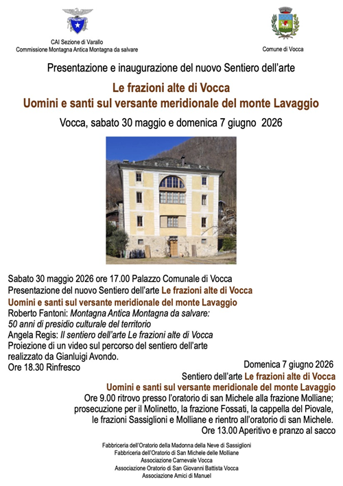 Presentazione e inaugurazione del nuovo Sentiero dellarte.